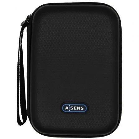 Aisens Estuche Protector para Disco Duro Externo y SSD 2.5, Negro ASBG-001-BK